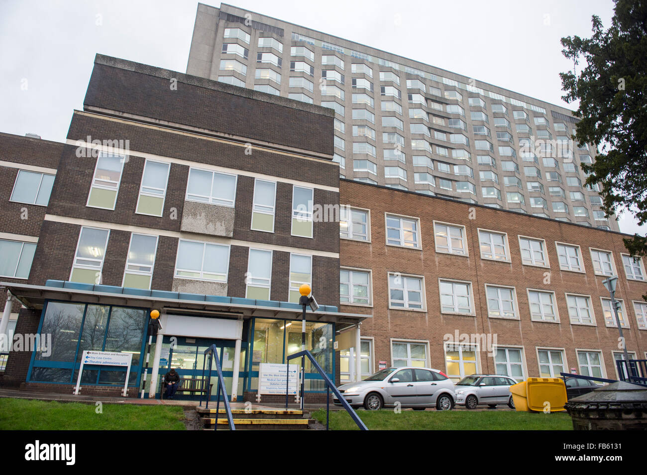 Royal Hallamshire Hospital in the South Yorkshire City of Sheffield