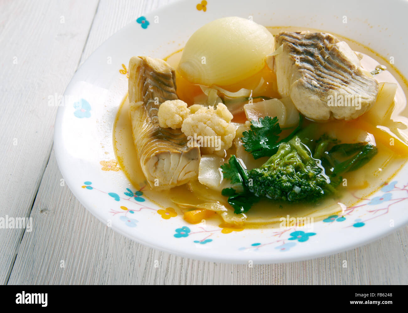 Zambia’s Spiced Tilapia Stew.African cuisine Stock Photo Alamy