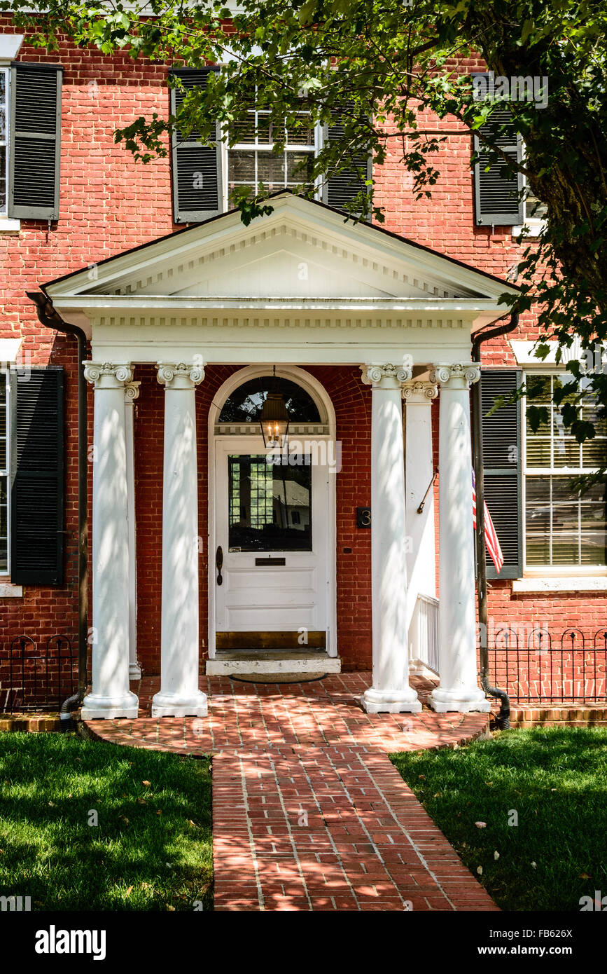 Carter Hall, 31 Winchester Street, Warrenton, Virginia Stock Photo Alamy