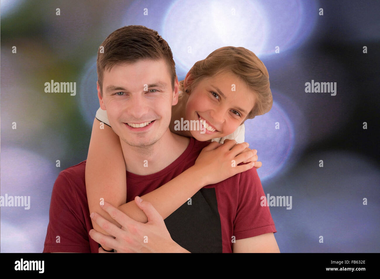 Brother and sister Stock Photo Alamy
