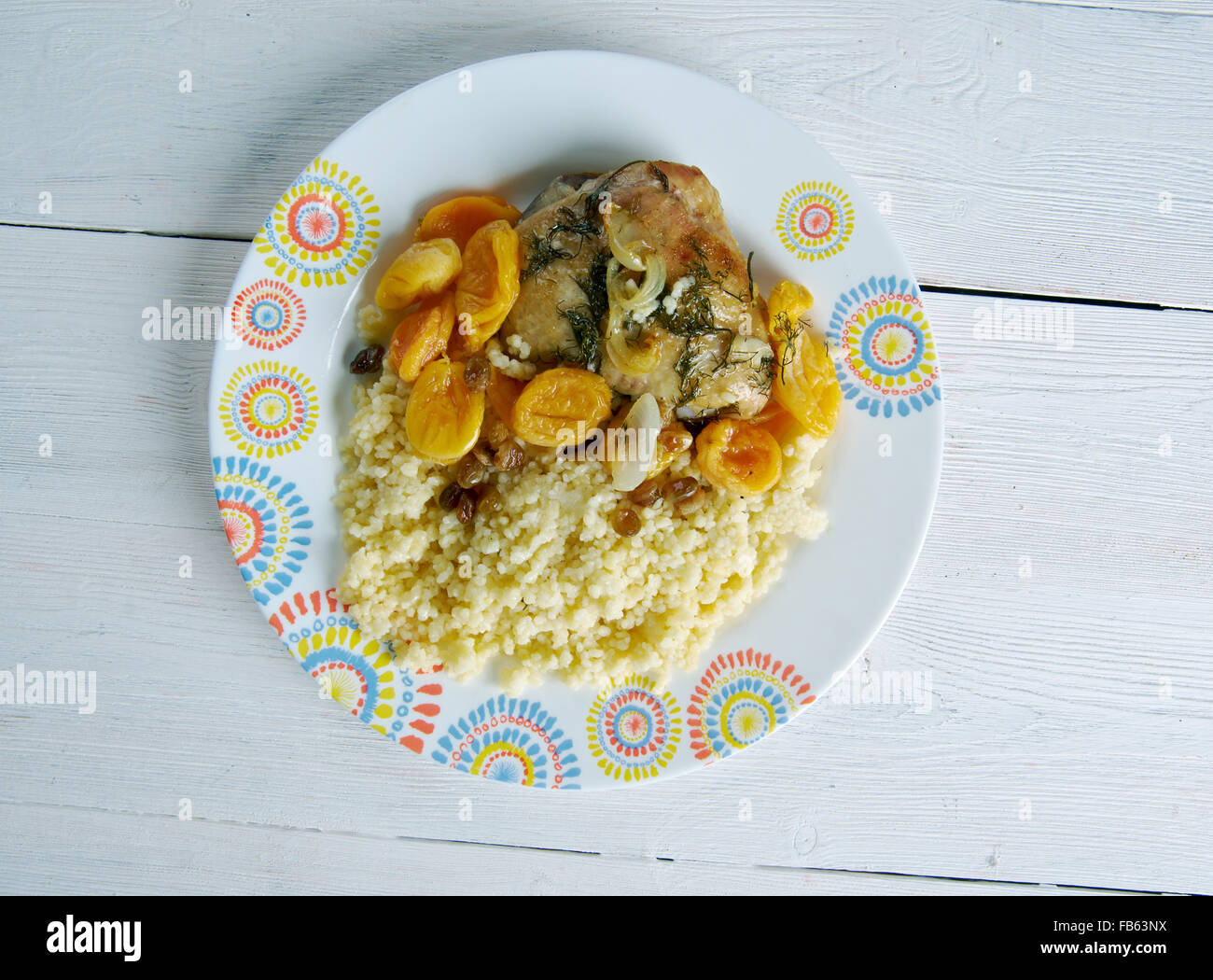 Apricot and Almond Tagine Moroccan Chicken Tajine with Apricots