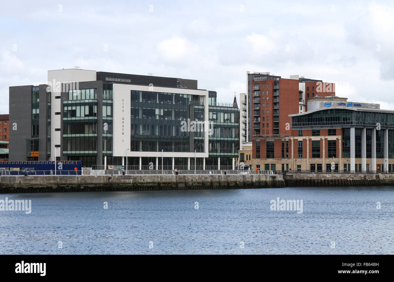 The Baker & McKenzie offices at City Quays Belfast Stock Photo - Alamy