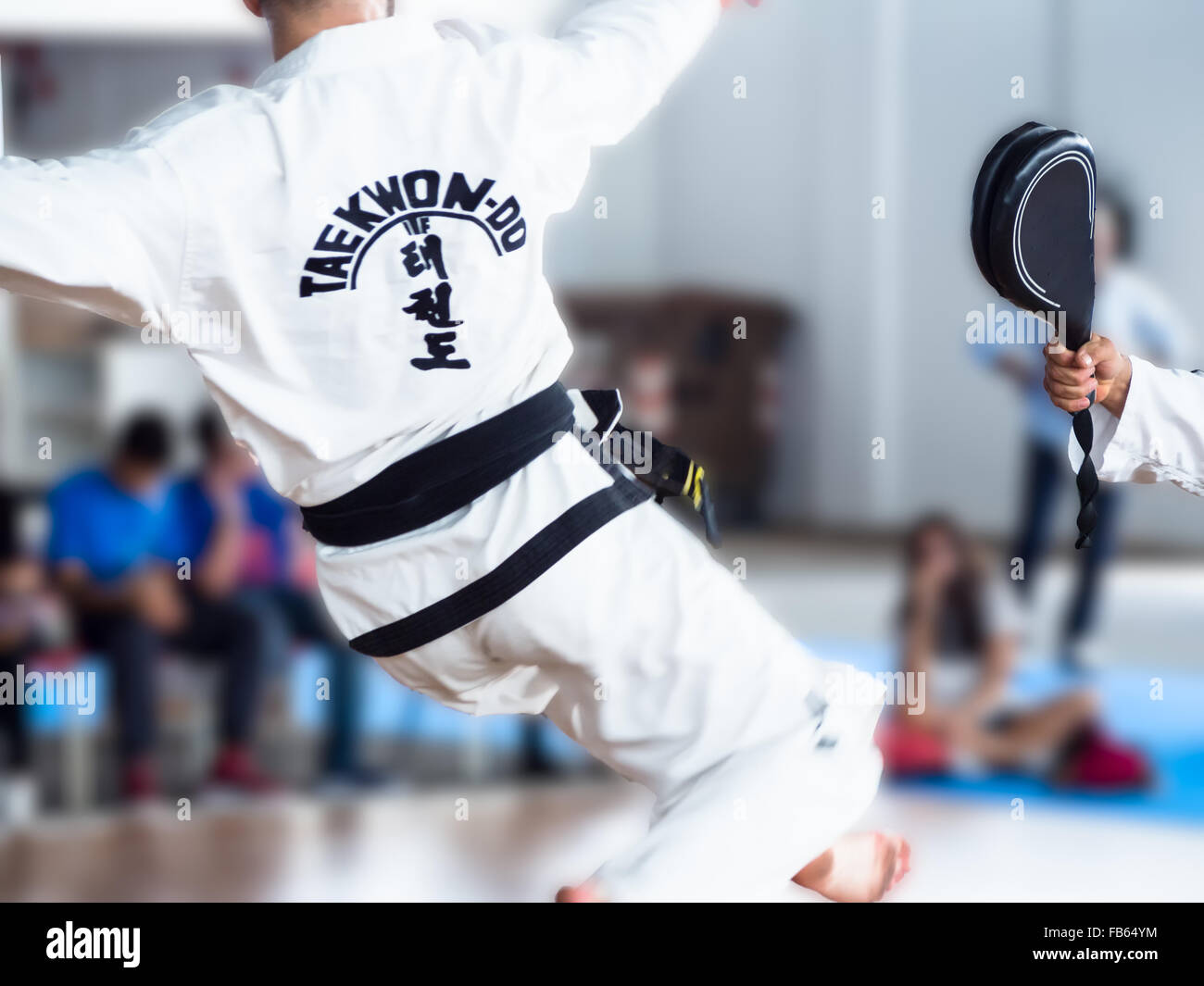 Flying kick hires stock photography and images Alamy