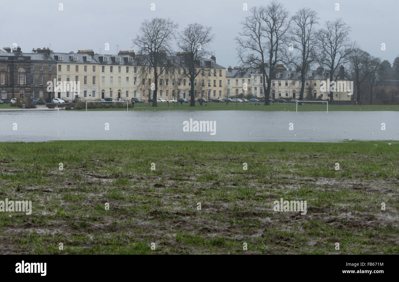 Flooding on North Inch, Perth Stock Photo Alamy
