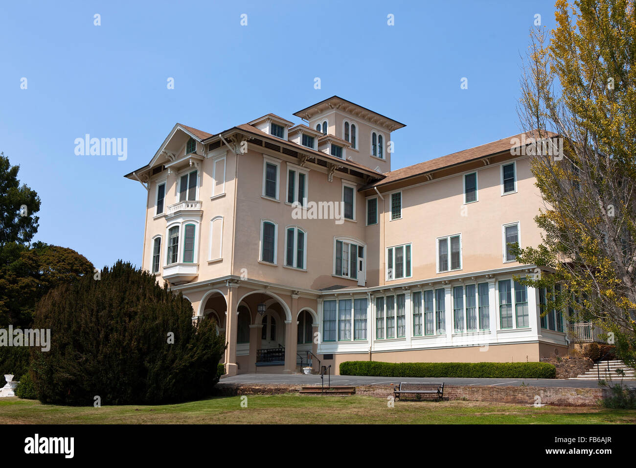 Ralston Hall, Belmont, California, United States of America Stock Photo