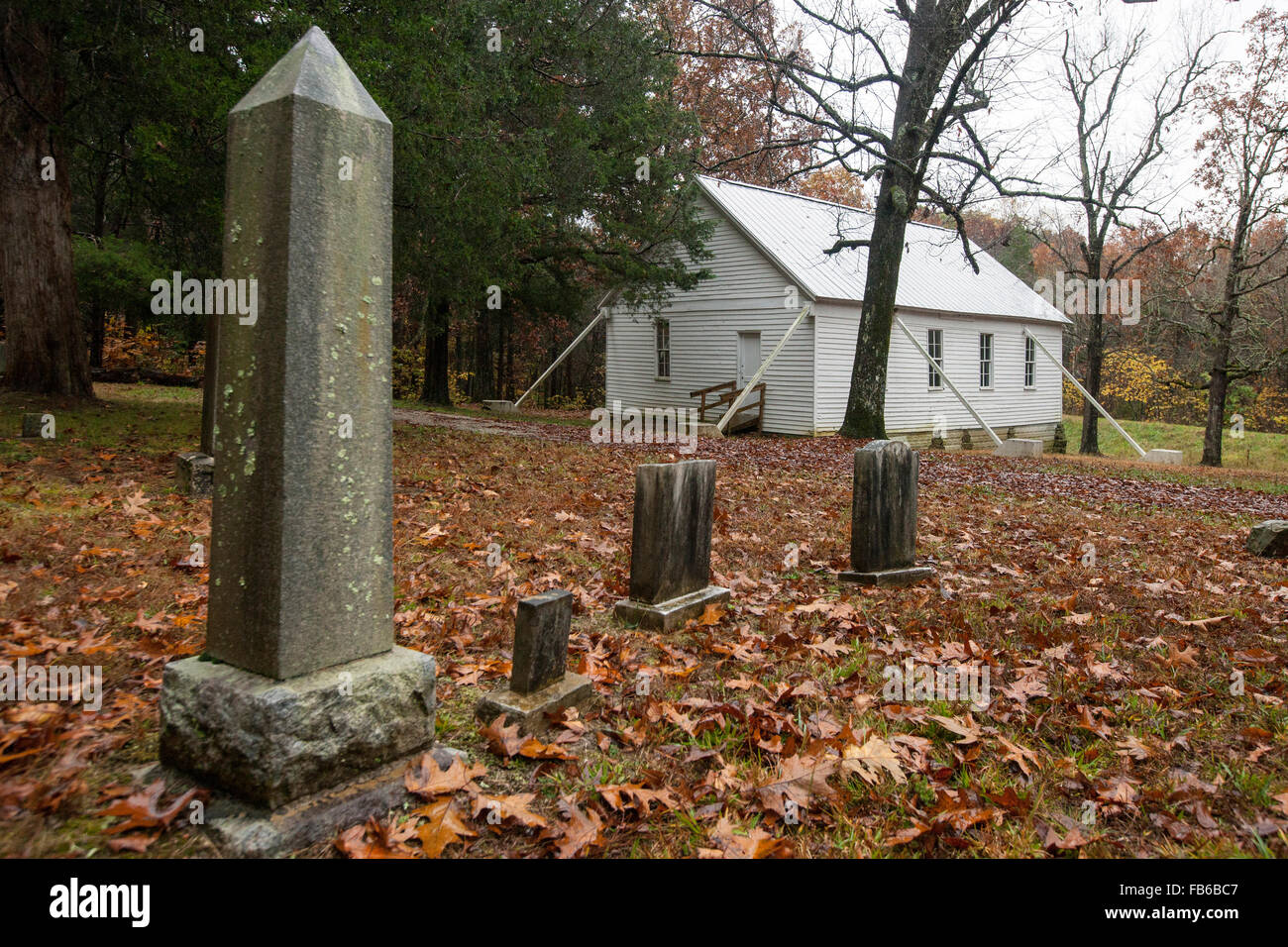 Cemetery at Joppa Missionary Baptist Church, Est. 1862, Mammoth Cave