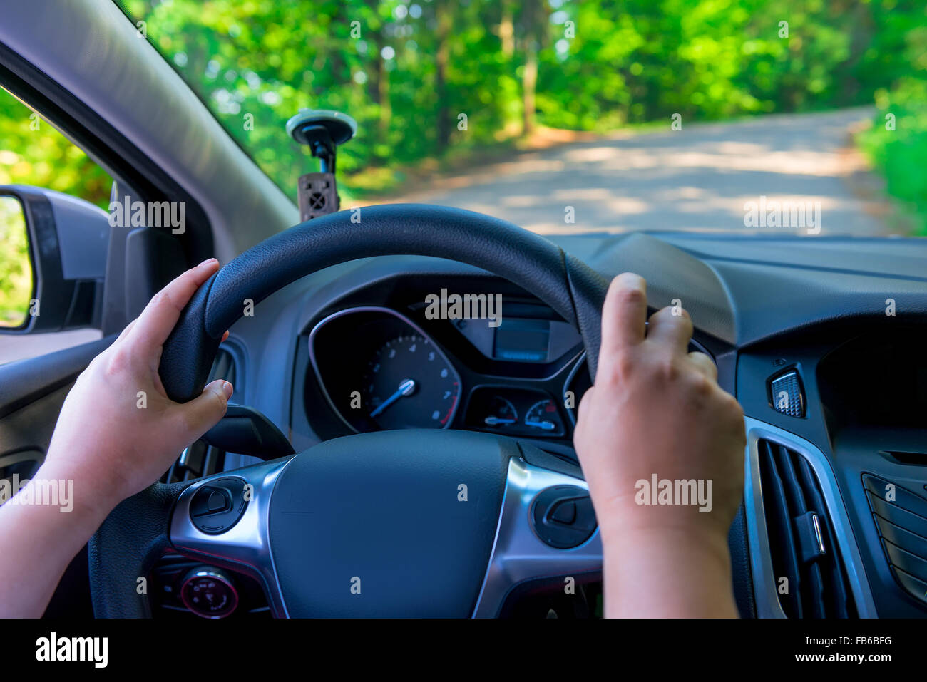 Holding the steering wheel hi-res stock photography and images - Alamy