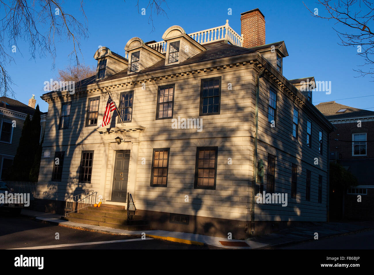 Vernon House, Newport, Rhode Island, United States of America Stock Photo