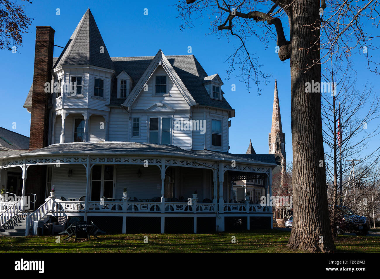 Elks Lodge, Newport, Rhode Island, United States of America Stock Photo