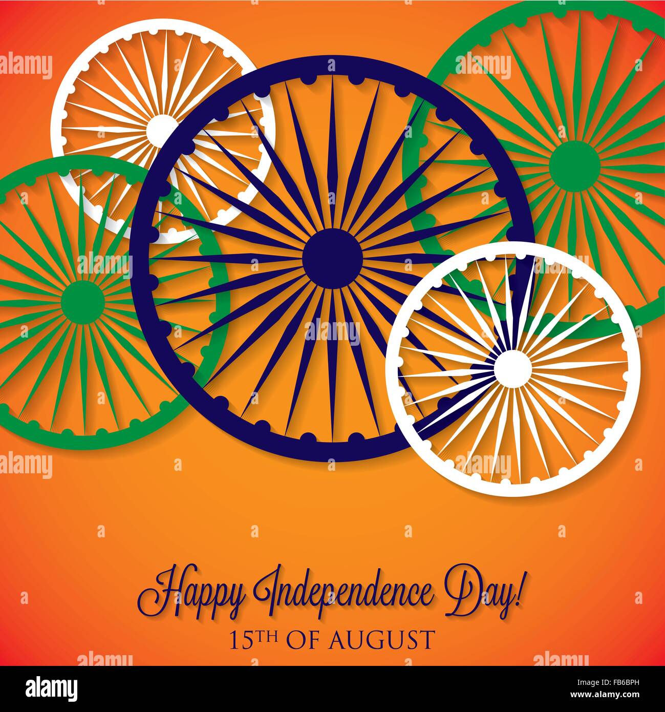 Overlay Independence Day card in vector format Stock Vector Image & Art Alamy