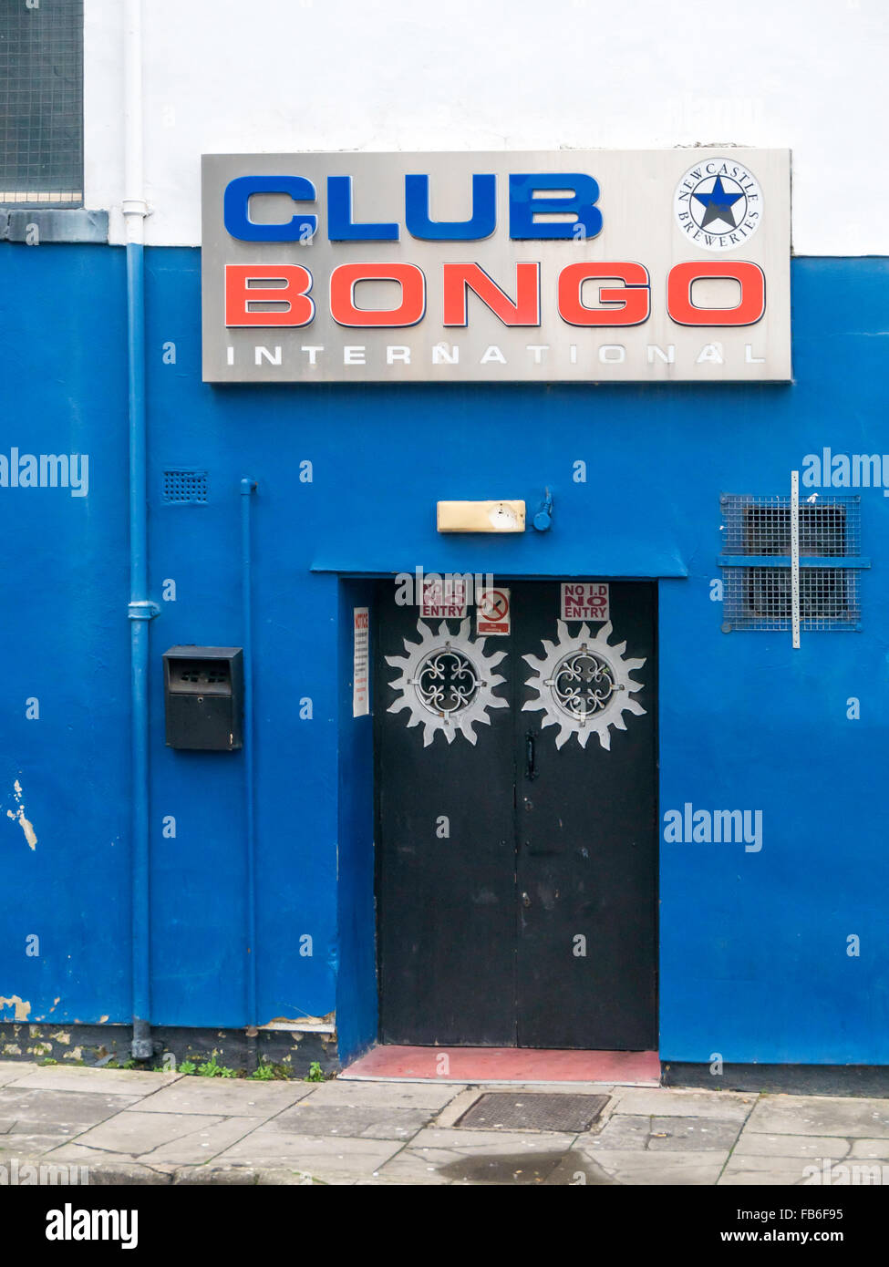 Entrance to the CLUB BONGO INTERNATIONAL night club in Middlesbrough  Cleveland England UK Stock Photo - Alamy