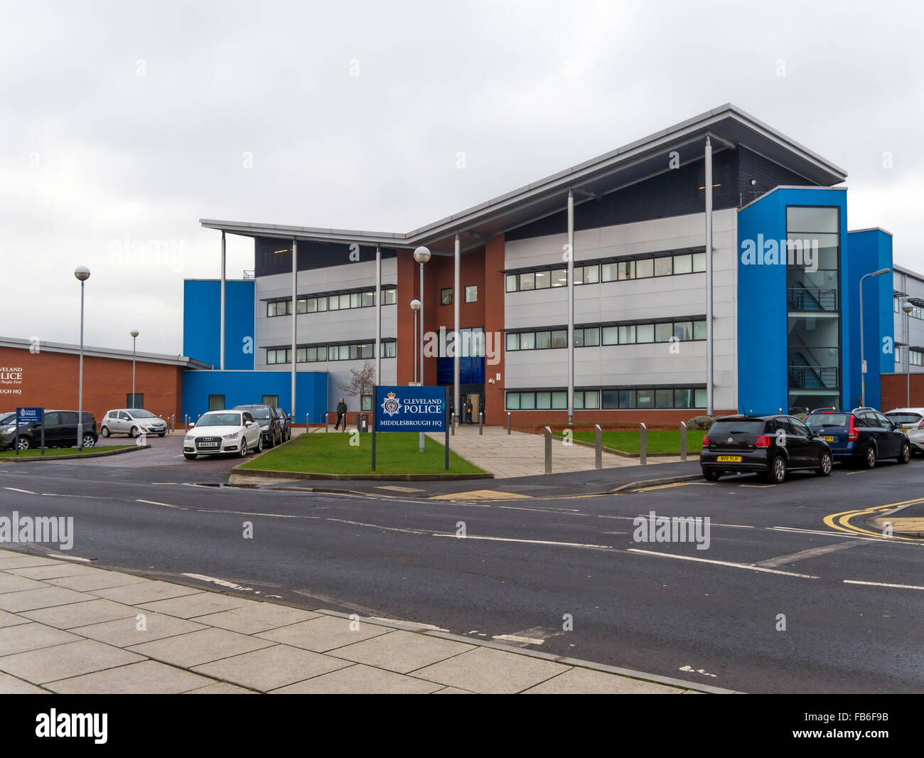 Cleveland UK Police Force Headquarters of Middlesbrough Constabulary Stock Photo