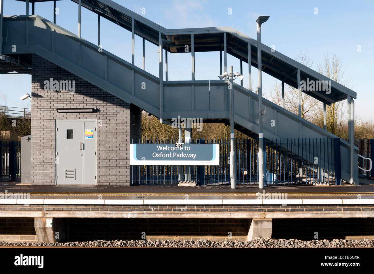 Oxford Parkway railway station, Oxfordshire, UK Stock Photo Alamy