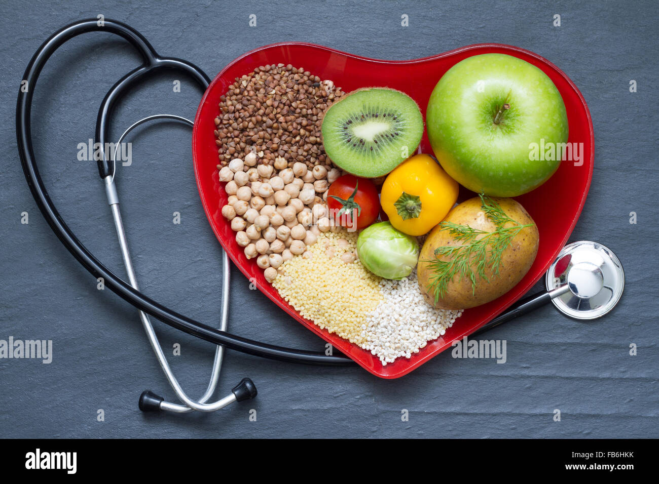 Healthy diet plate hi-res stock photography and images - Alamy