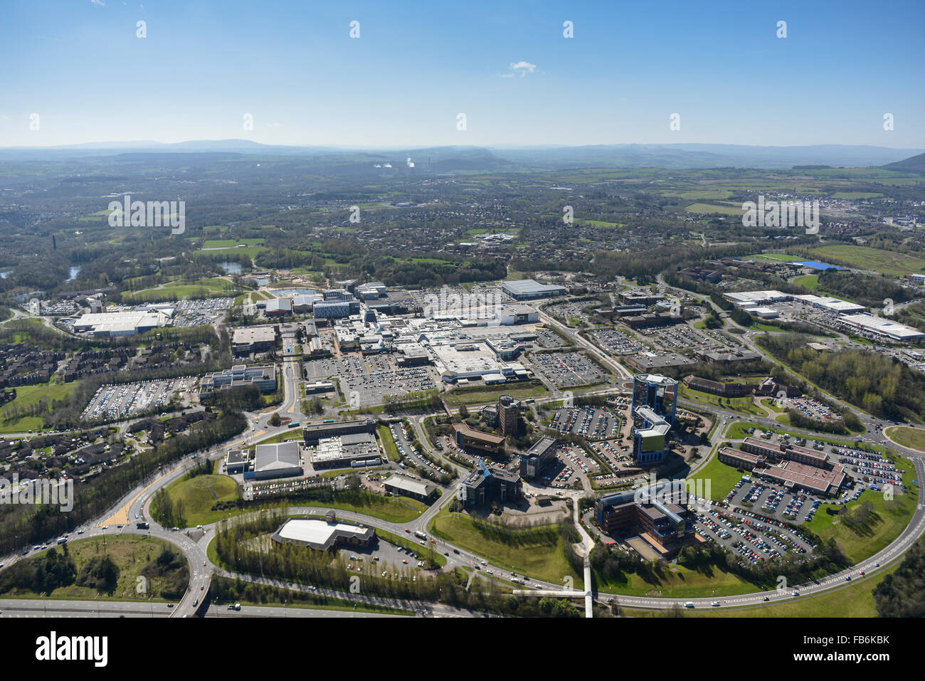 Telford Town Centre Shropshire Stock Photos & Telford Town Centre