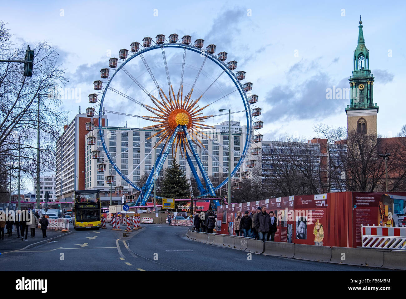 Berlin ferris wheel hi-res stock photography and images - Alamy