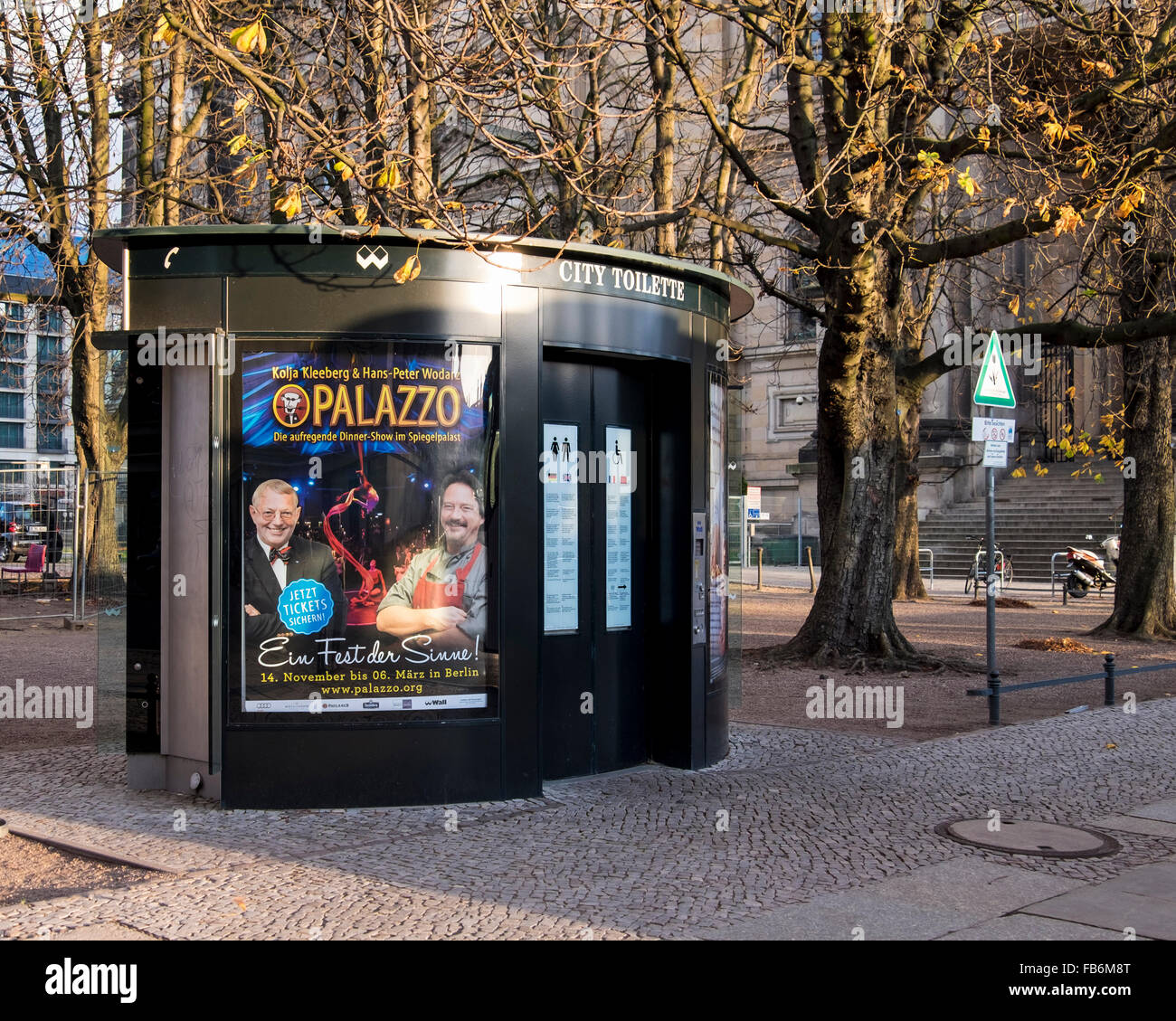 Berlin, Germany. Public toilet, City Toilette on Museum Island Stock Photo  - Alamy