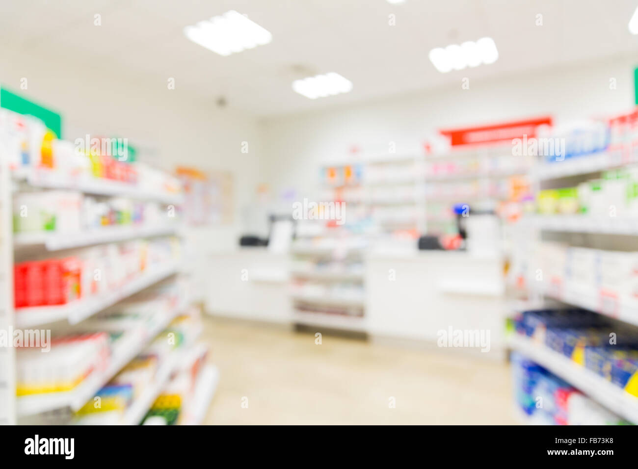 pharmacy or drugstore room background Stock Photo - Alamy