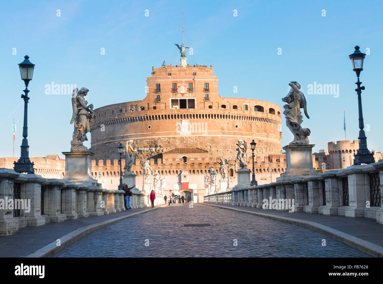castle st. Angelo, Rome, Italy Stock Photo - Alamy