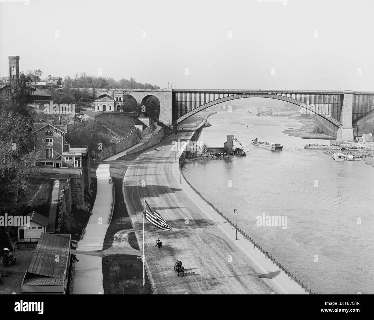 The Speedway, New York City, USA, circa 1905 Stock Photo Alamy