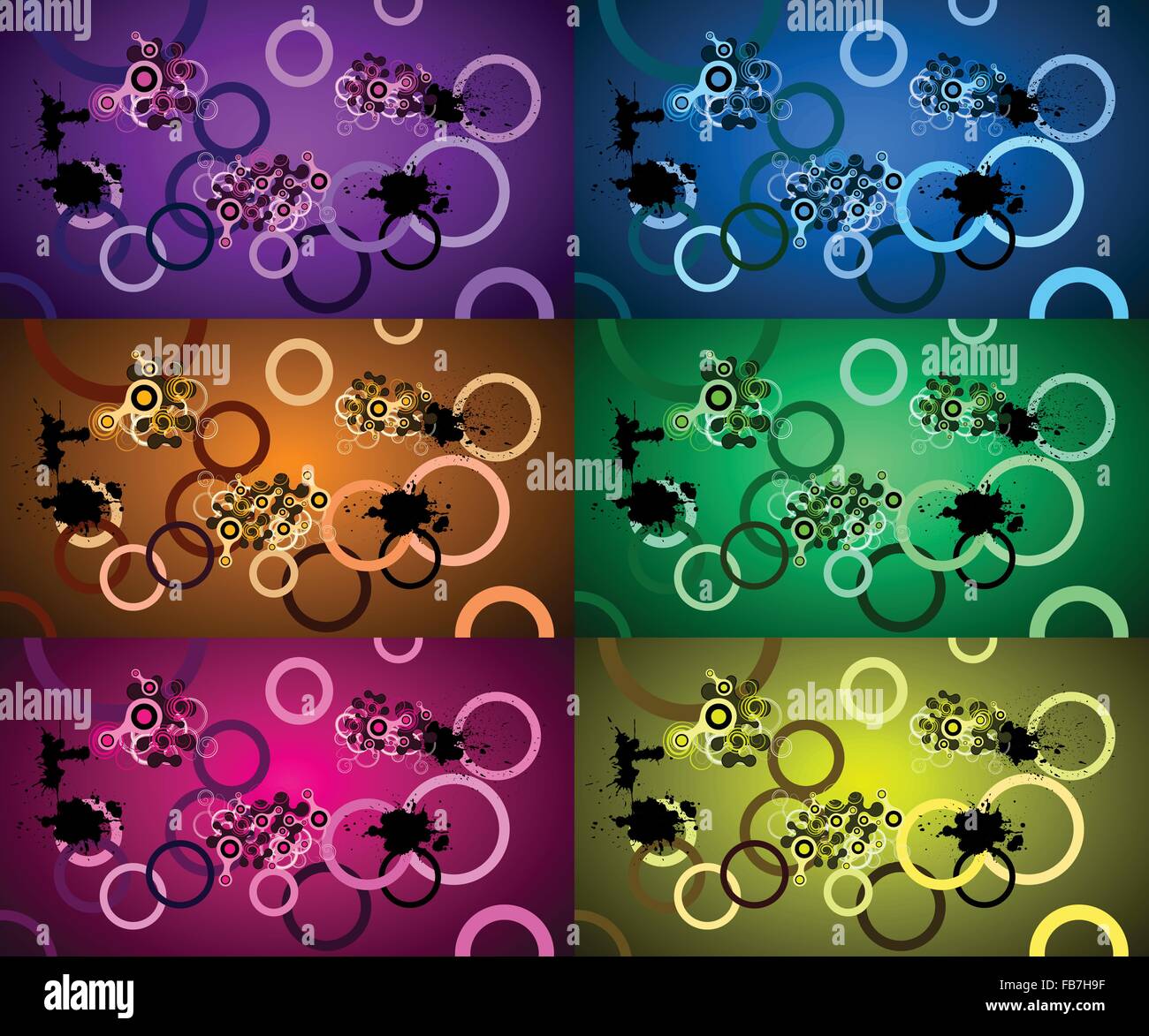 Vector sets of abstract backgrounds Stock Vector Image & Art - Alamy