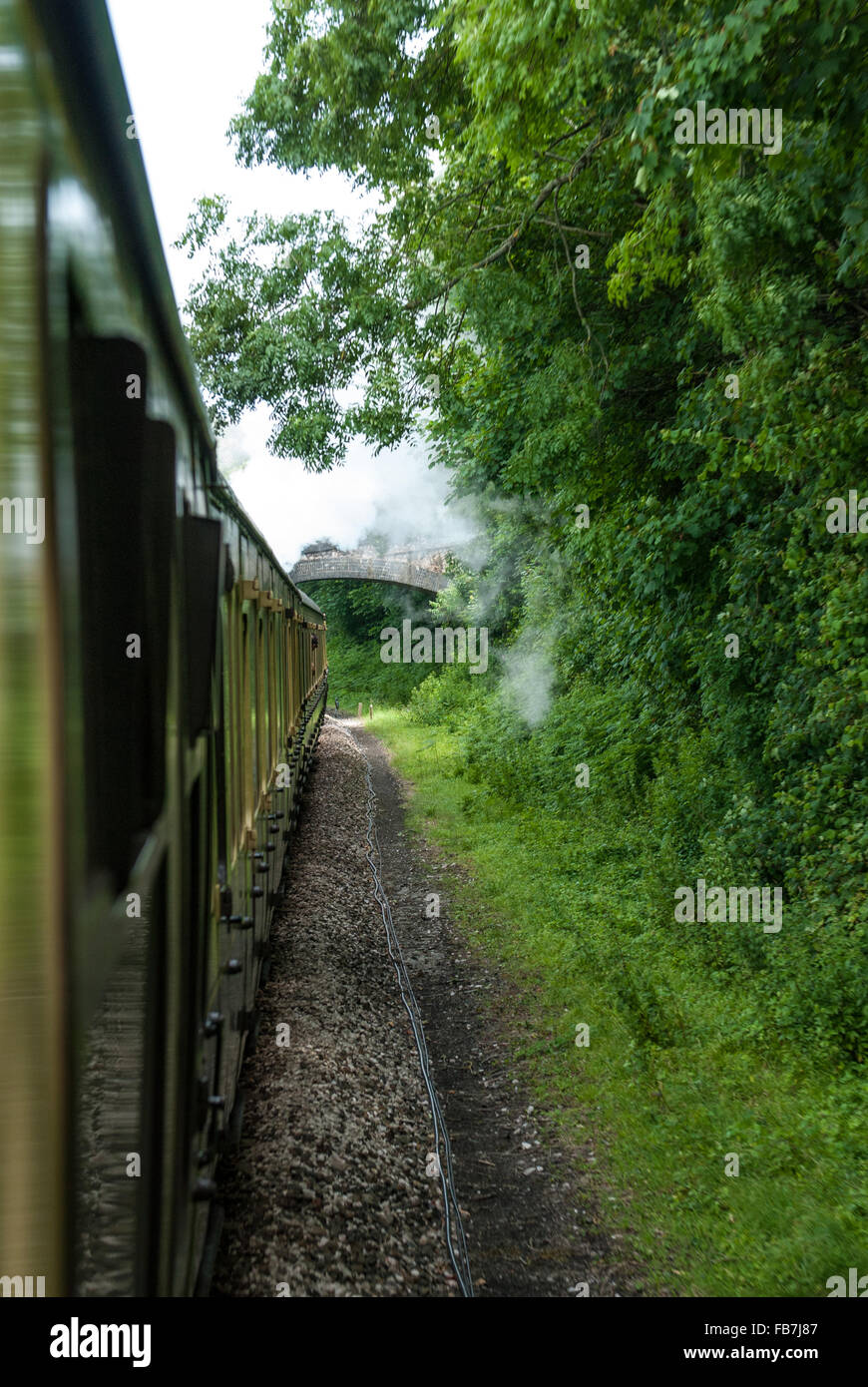 Dartmouth Steam Railway, Dartmouth, Devon, England, UK Stock Photo - Alamy