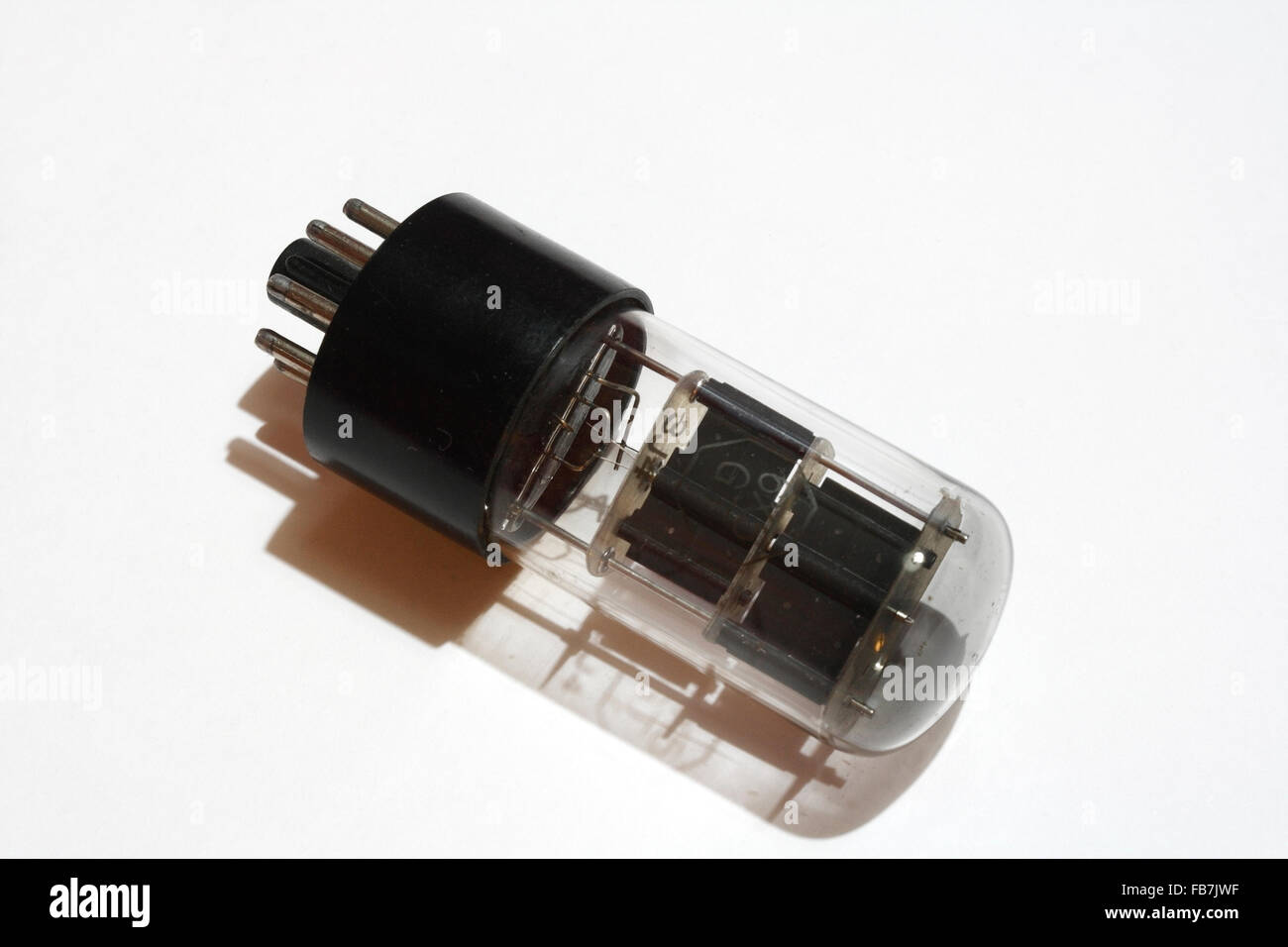 6X5 Thermionic Valve Rectifier Electronic Vacuum Tube Stock Photo Alamy