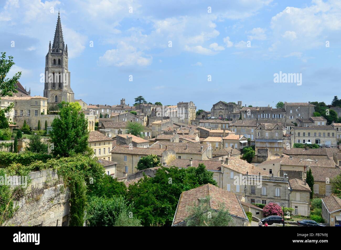 Saint Emilion, Bordeaux, France Stock Photo