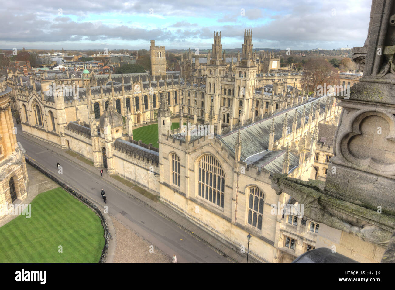 All Souls College, university of oxford Stock Photo