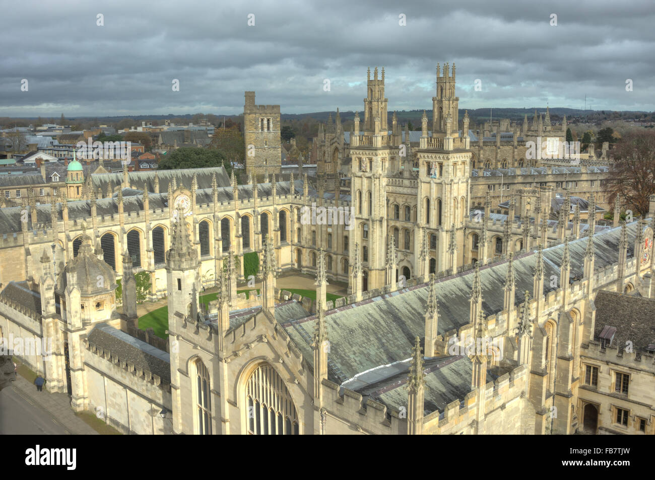 All Souls College, university of oxford Stock Photo