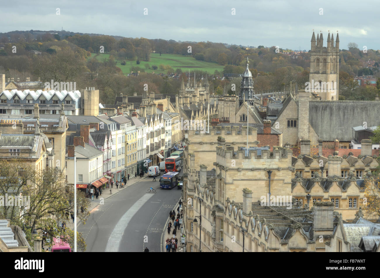 High Street, Oxford Stock Photo