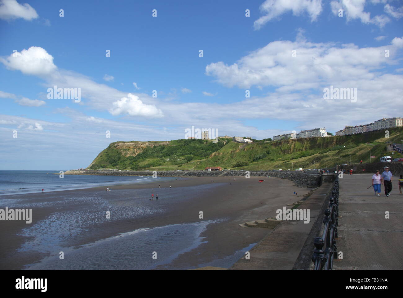 Scarborough Castle Stock Photo