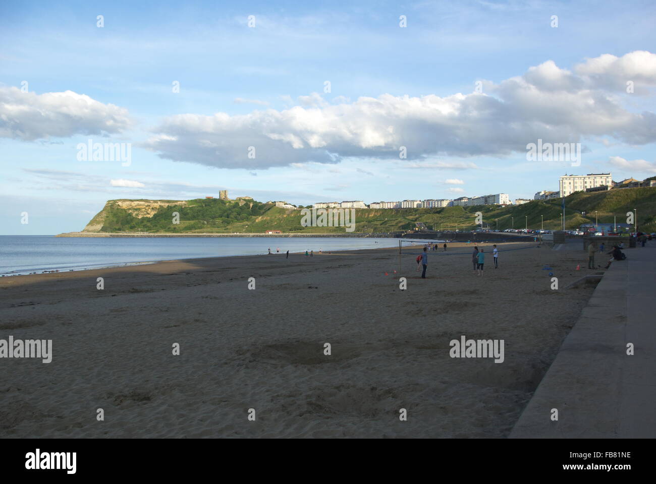 Scarborough Castle Stock Photo