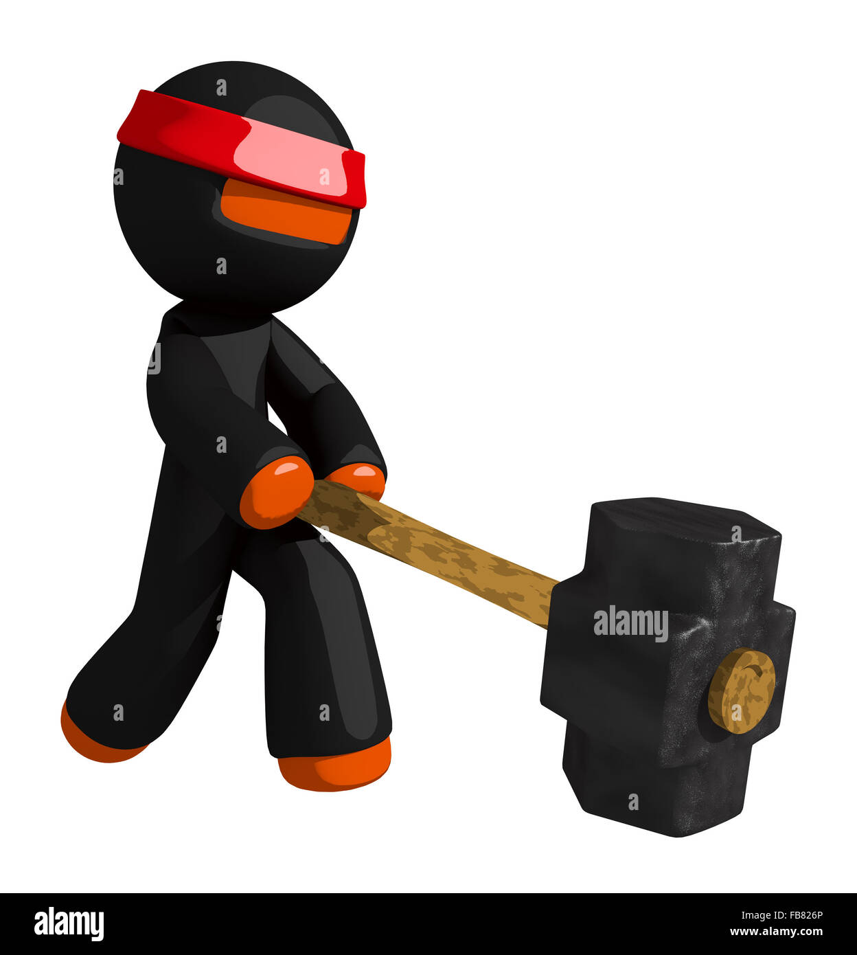orange-man-ninja-warrior-using-giant-sle