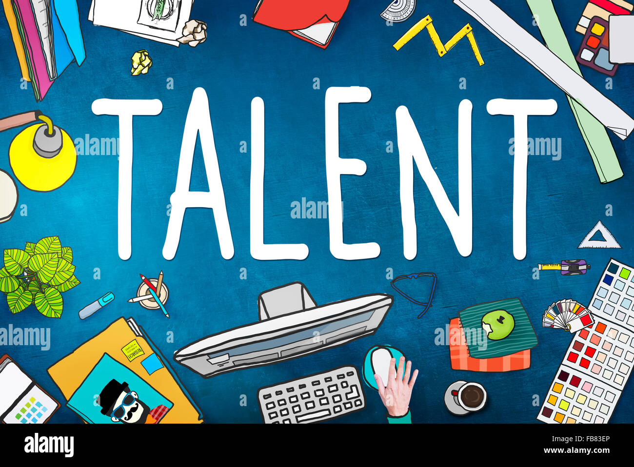 Talent Gifted Skills Abilities Capability Expertise Concept Stock Photo