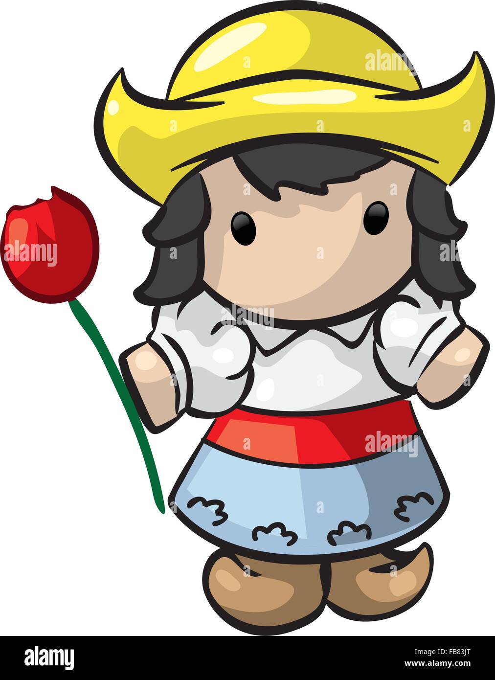 Dutch Girl Clipart