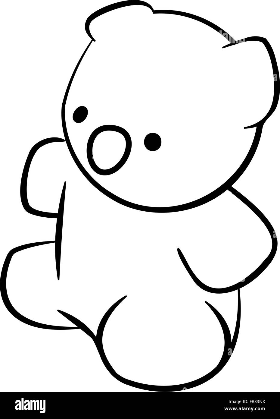 gummy bear cartoon drawing  Bear stencil, Easy doodle art, Simple