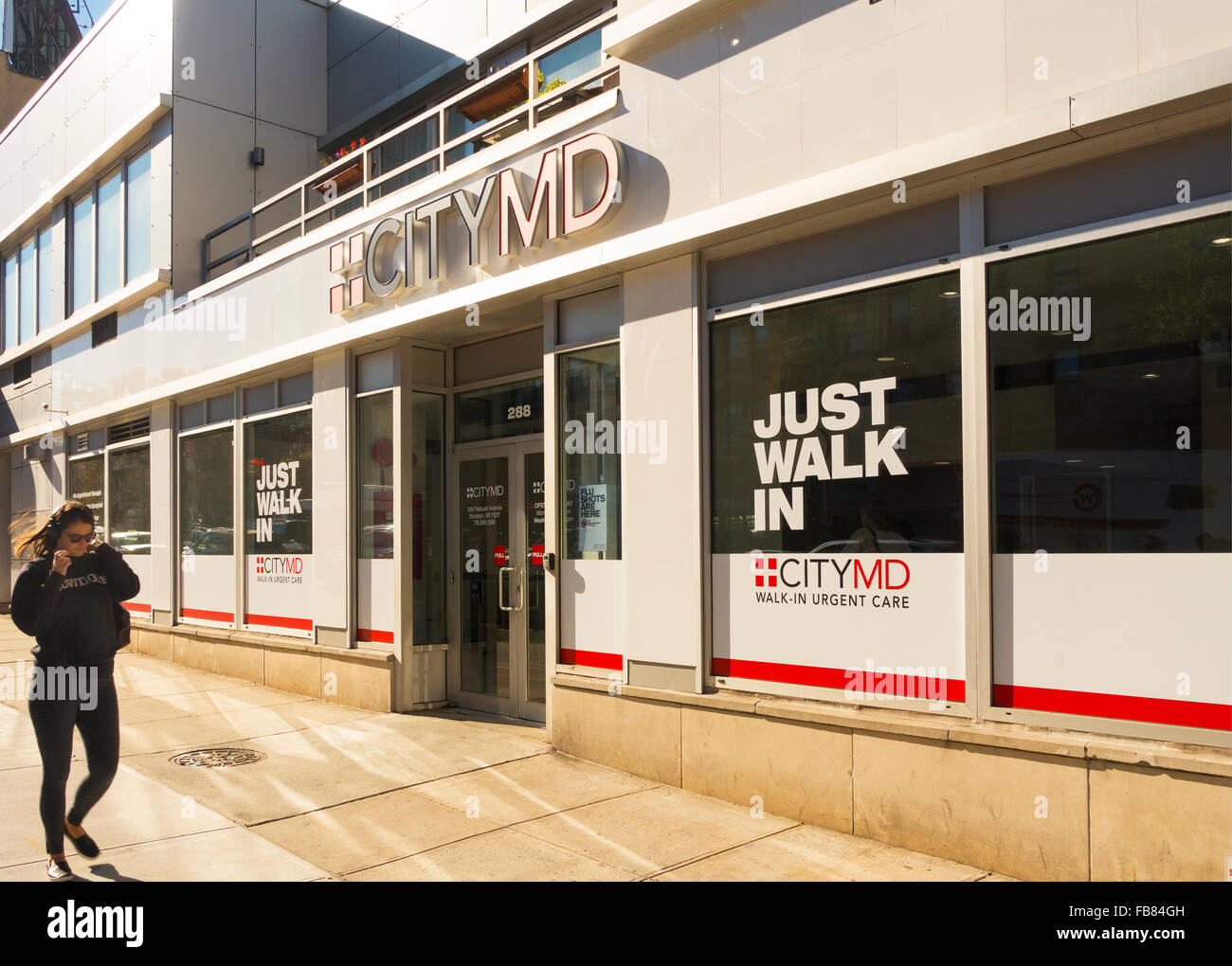 City MD walk in urgent care in Park Slope Brooklyn NYC Stock Photo - Alamy