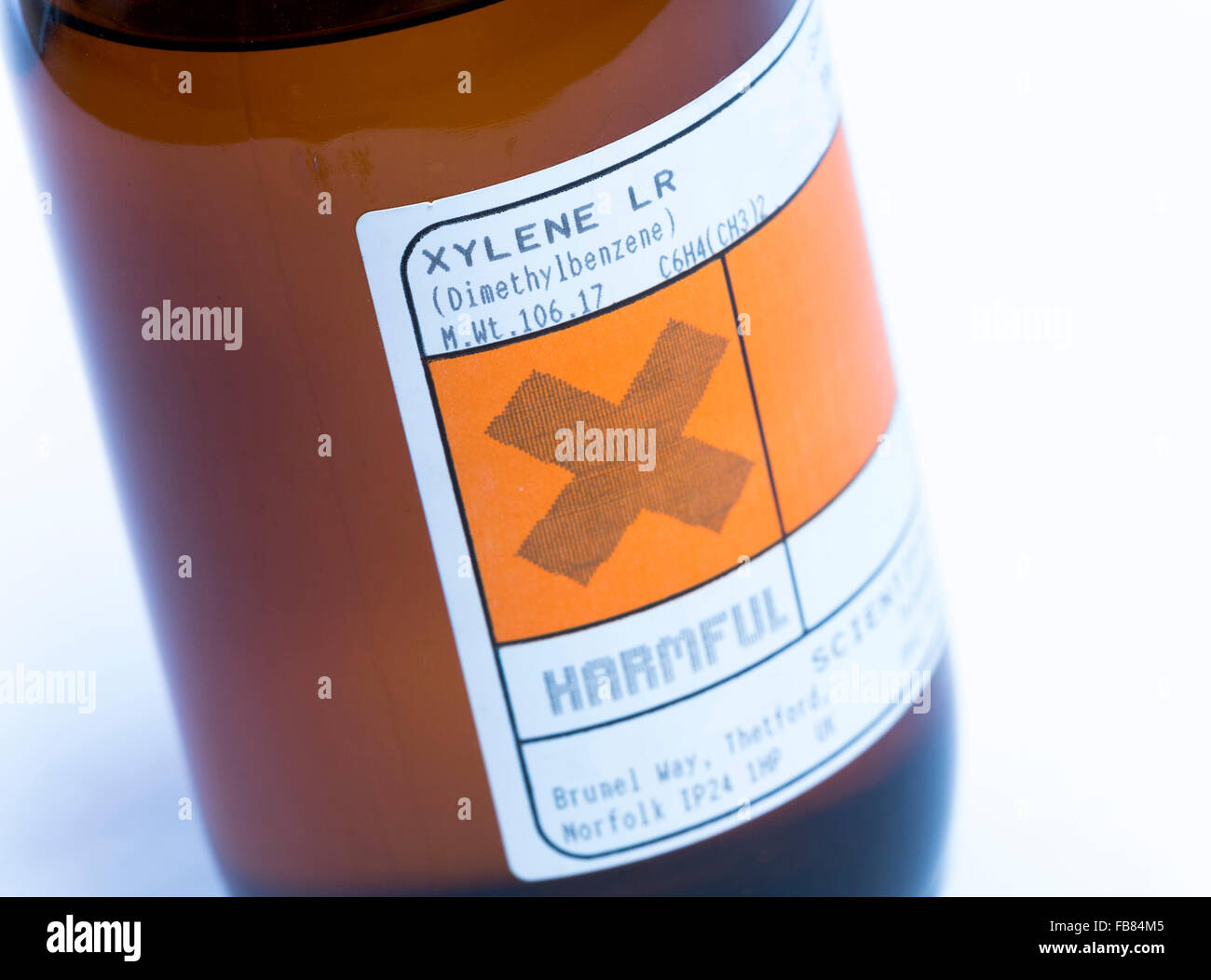 Xylene Label
