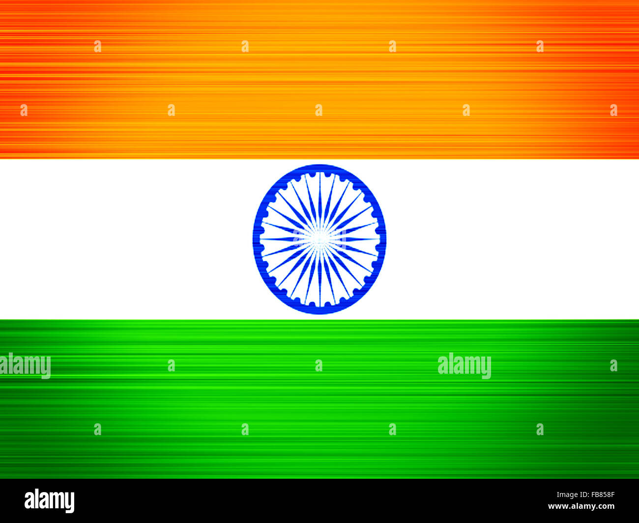 India flag Stock Photo