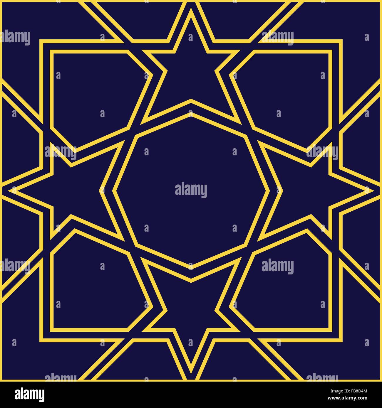Abstract seamless patterns in Islamic style Stock Vector Image & Art ...
