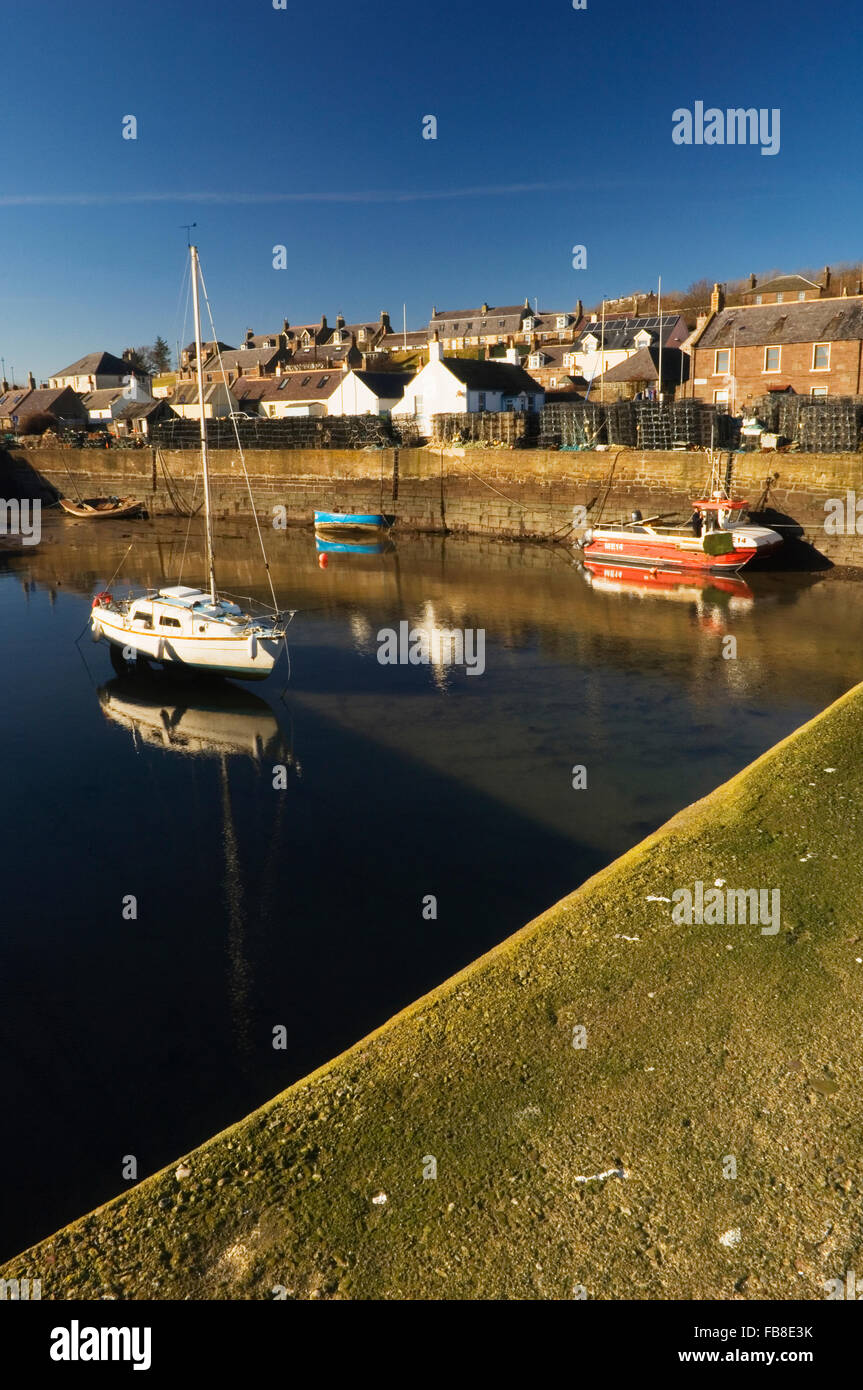 The village of Johnshaven in Aberdeenshire, Scotland Stock Photo Alamy