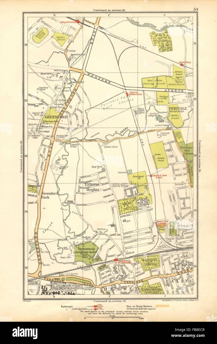 Perivale london map hires stock photography and images Alamy