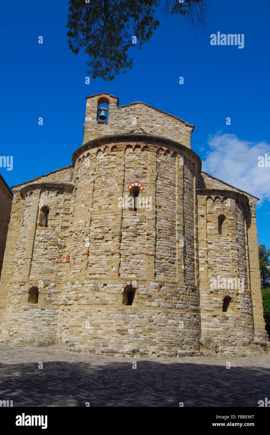 San Leo, San Leo church, Marche, Italy Stock Photo Alamy