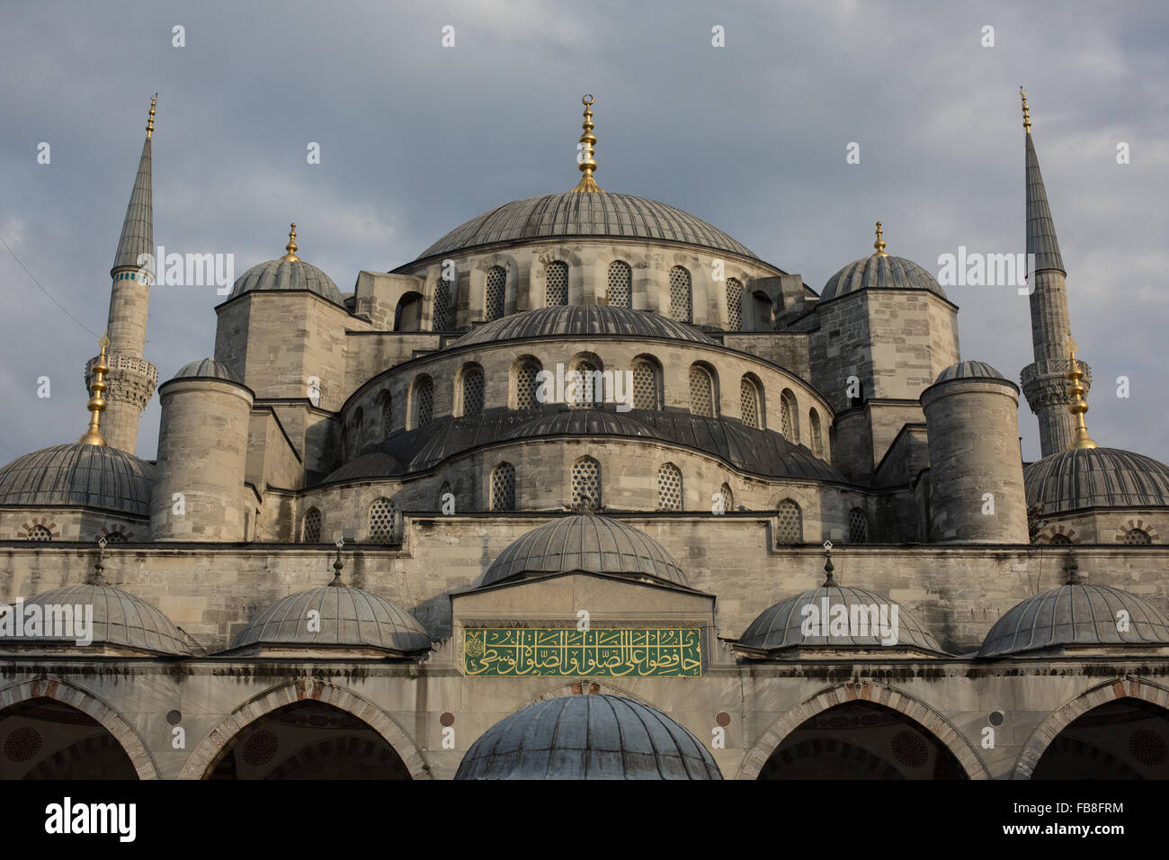 view of the Blue Mosque, Istanbul Stock Photo - Alamy