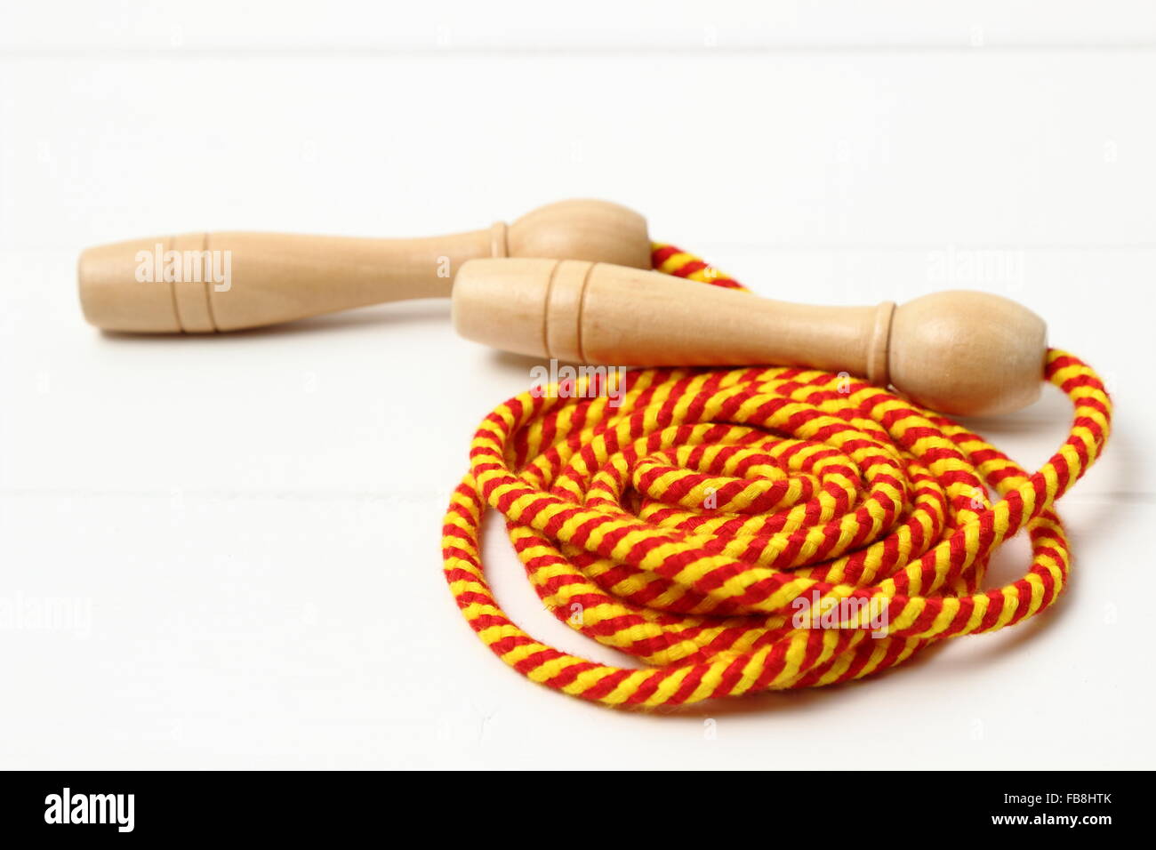 Single File Rope Kids skipping rope for kids Stock Photo - Alamy