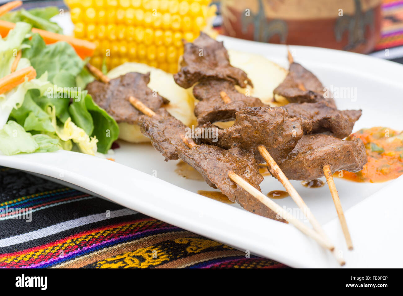 Anticucho hires stock photography and images Alamy