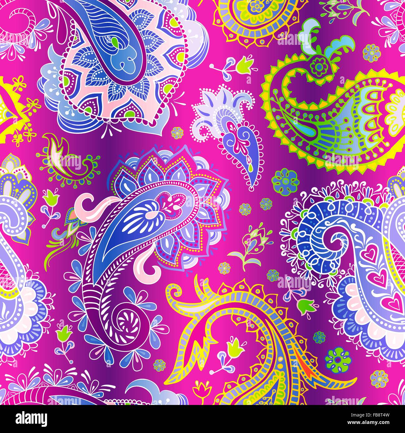 Vector bright seamless pattern. Colorful vector background Stock Vector ...