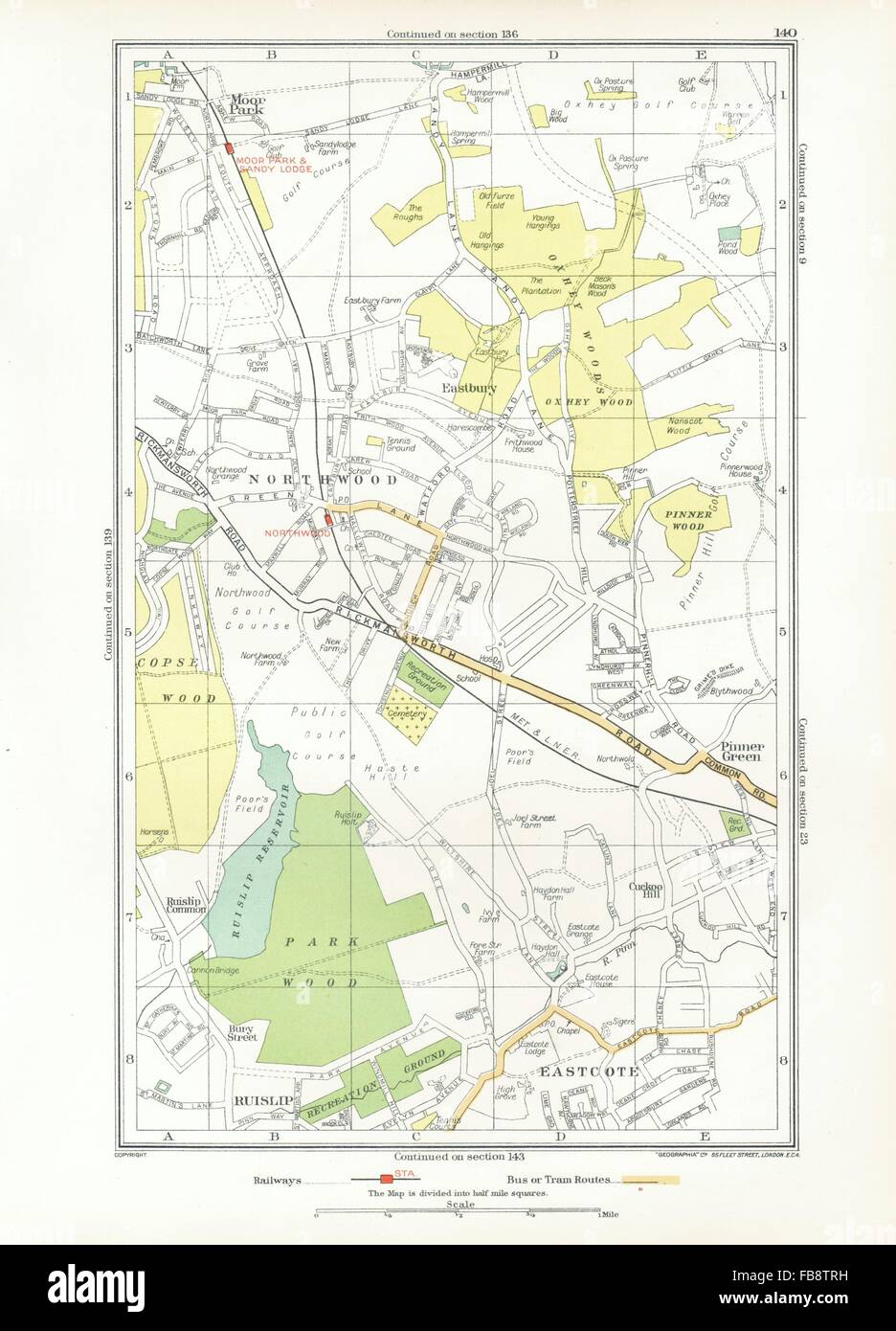 Pinner map hires stock photography and images Alamy