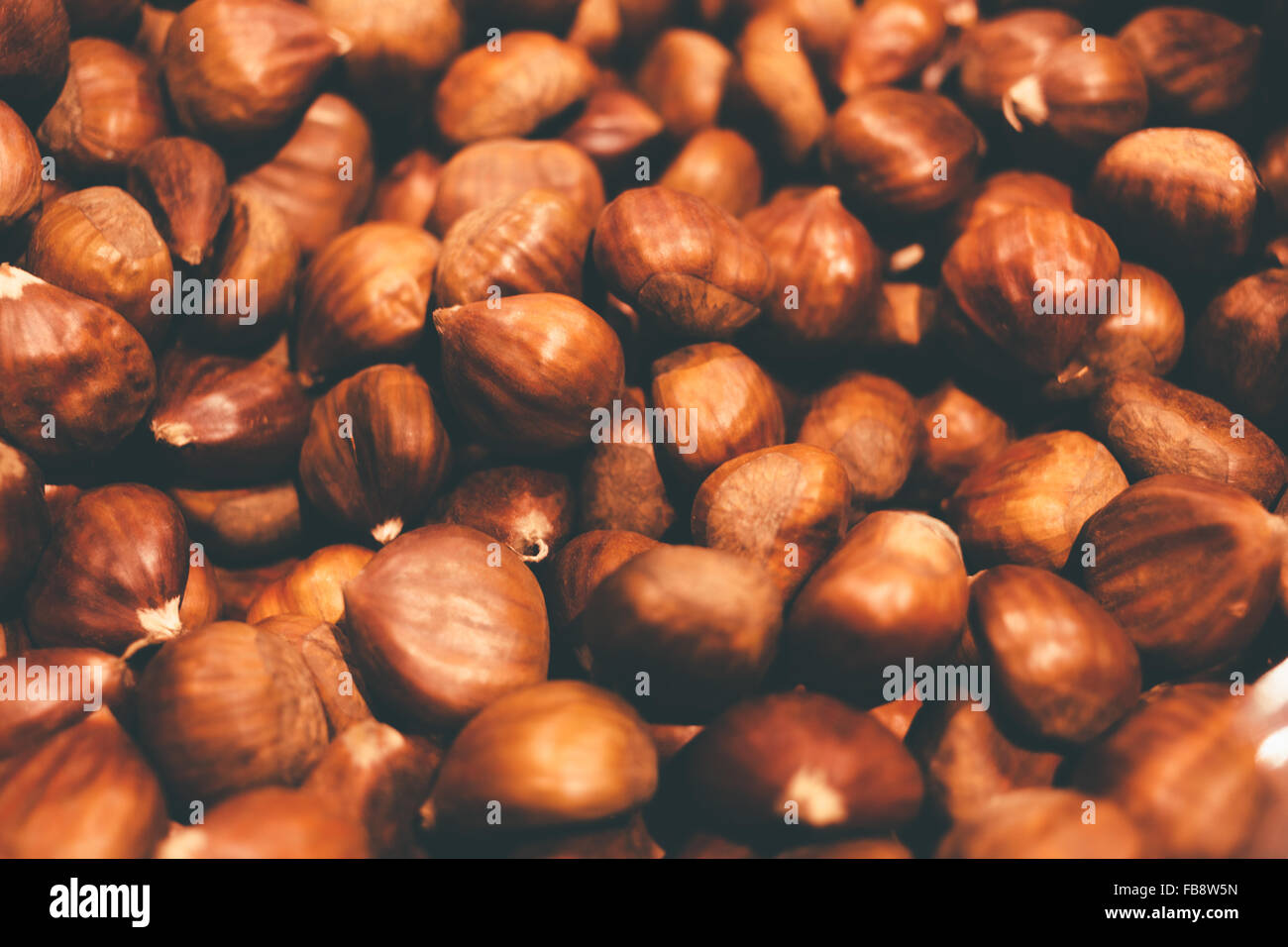 Many hazelnuts in a supermarket Stock Photo Alamy